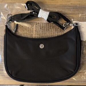 lululemon athletica Black Crossbody Shoulder Bag